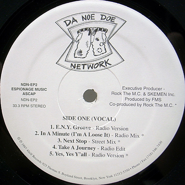 レコードメイン画像：シュリンク美品!! マイナーNY産アンダーグラウンド DA NOE DOE NETWORK ('97 4Self) FMS,ROCK THE MC,SKEMEN参加