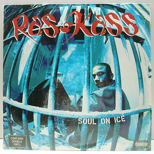 レコードメイン画像：2LP 美品!! USオリジナル 西海岸アングラ クラシック RAS KASS Soul On Ice (96' PRIORITY) COOLIO参加 DOPE ドープ