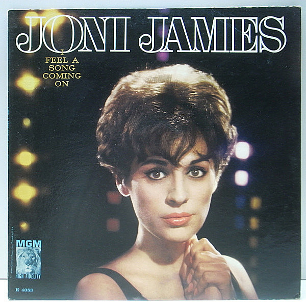 レコードメイン画像：極美盤!! MONO 深溝 USオリジナル JONI JAMES I Feel A Song Coming On ('62 MGM) After Hoursと並ぶ最もジャジーな永年の人気盤