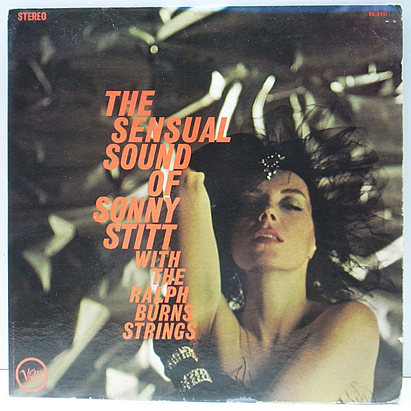 レコードメイン画像：【スティットのホーンを存分に満喫】USオリジナル SONNY STITT The Sensual Sound Of (Verve 8451) コーティング仕様