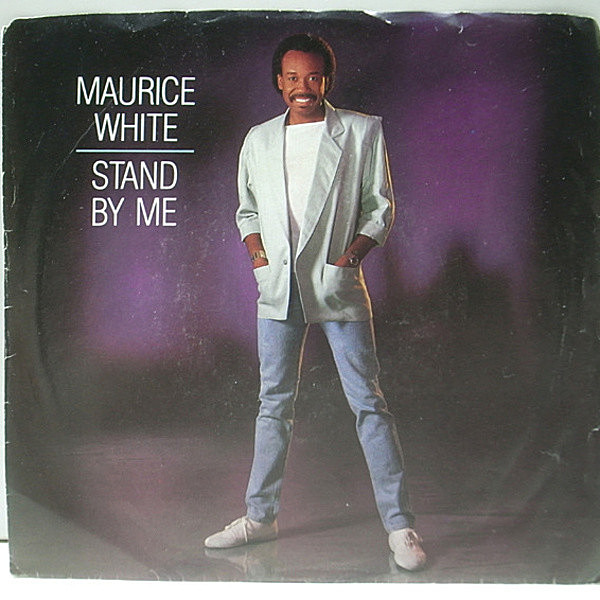 レコードメイン画像：美盤!! 7インチ USオリジナル MAURICE WHITE Stand By Me / Can't Stop Love ('85 Columbia) BEN E. KING 名曲カヴァー モーリス・ホワイト