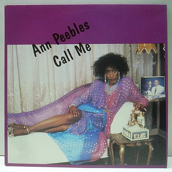 レコードメイン画像：美品!! USオリジナル ANN PEEBLES Call Me ('89 Waylo) アン・ピーブルス 復帰作 Didn't We Do It, Found Somebody New ディスコ／ソウル