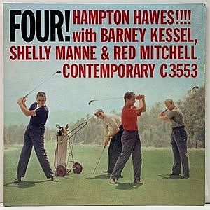 レコード画像：HAMPTON HAWES / BARNEY KESSEL / SHELLY MANNE / RED MITCHELL / Four!