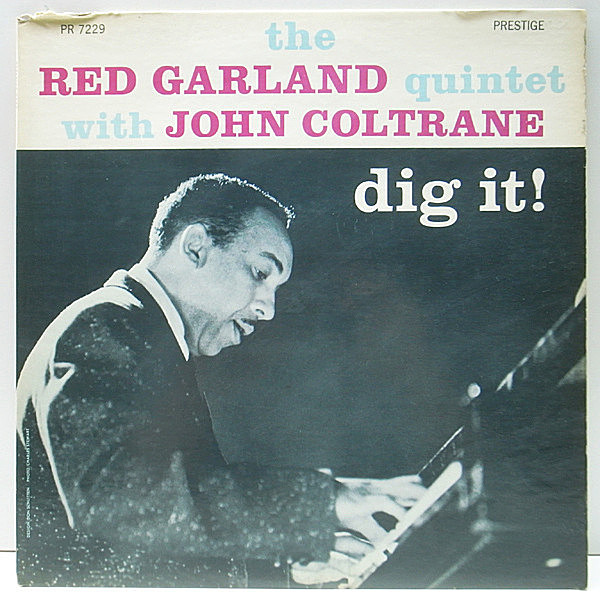 レコードメイン画像：US 完全オリジナル RED GARLAND QUINTET Dig It! (Prestige 7229) MONO NJ, Yellow 深溝 VANGELDER刻印 John Coltrane ほか