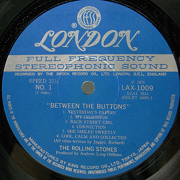 ROLLING STONES / Between The Buttons (LP) / London | WAXPEND