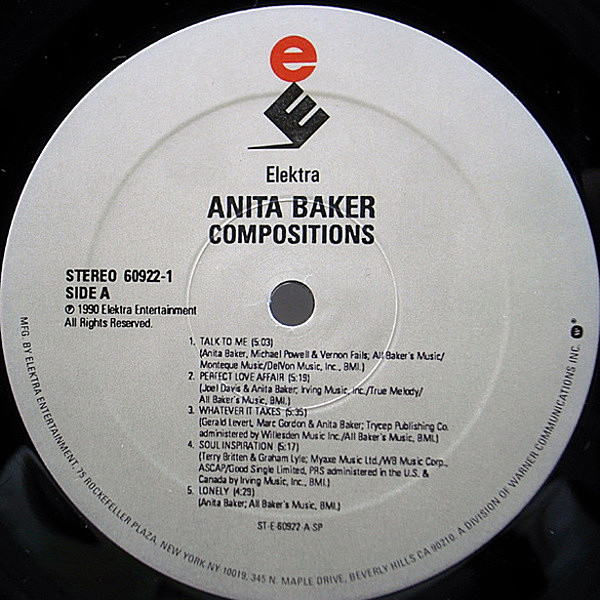 Anita Baker Compositions LPレコード アニタ・ベイカー Amazon.co.jp: Compositions [Analog]: ミュージック
