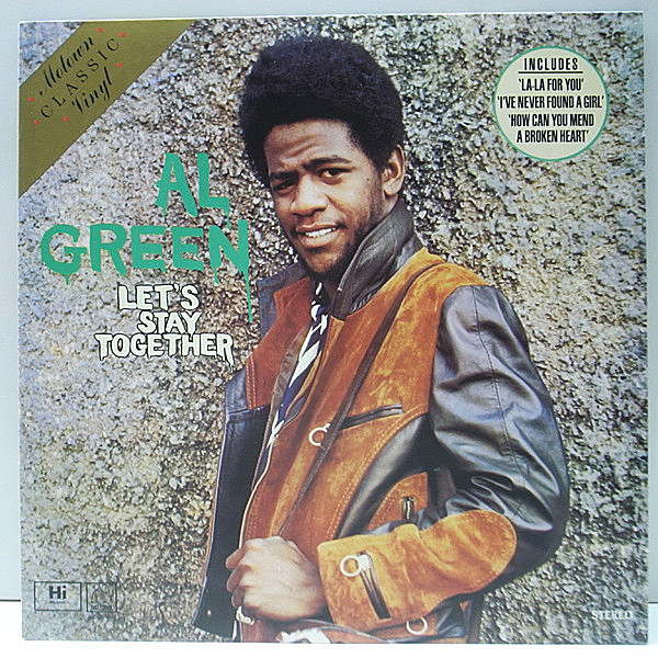 レコードメイン画像：【70'sソウル大名盤】US 美品!! AL GREEN Let's Stay Together ('87 Motown) アル・グリーン WILLIE MITCHELL 代表作 名作アルバム