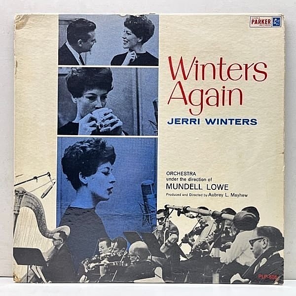 レコードメイン画像：プロモ MONO 良好!!【w/ Mundell Lowe, Hal McKusick, Eddie Costa】USオリジナル JERRI WINTERS Winters Again ('62 Charlie Parker)