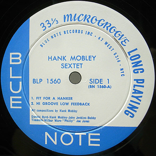 Hank Mobley – Roll Call – Vinyl (LP, Album, Reissue