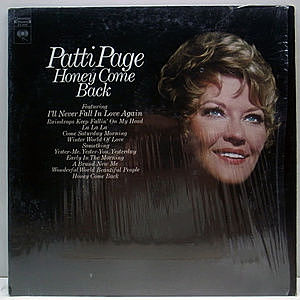 レコード画像：PATTI PAGE / Honey Come Back