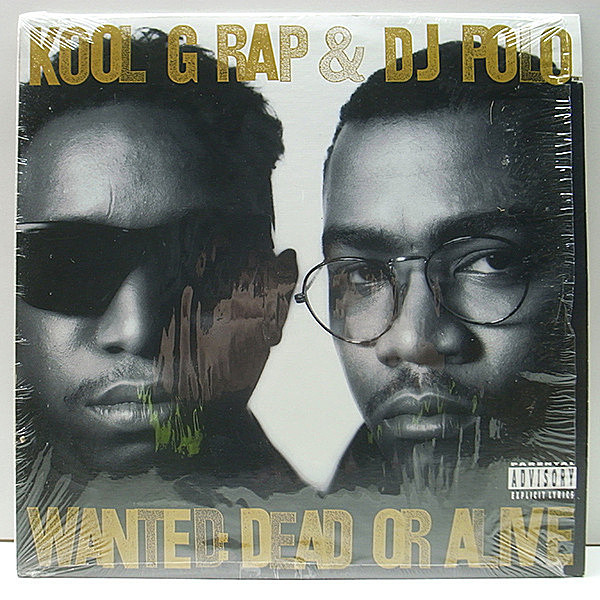 レコードメイン画像：シュリンク付き 美品!! USオリジナル KOOL G RAP & DJ POLO Wanted Dead Or Alive ('90 Cold Chillin') BIZ MARKIE, LARGE PROFESSOR 参加