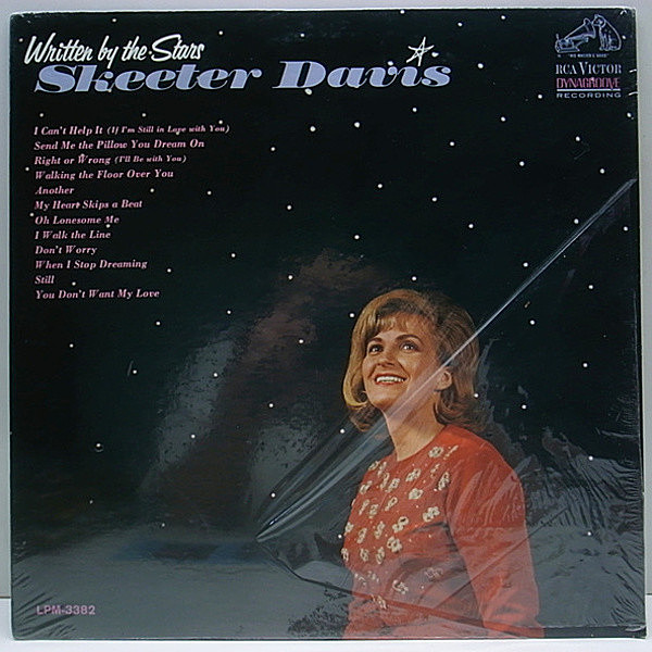 レコードメイン画像：極美品 MONO USオリジ / SKEETER DAVIS Written By The Stars