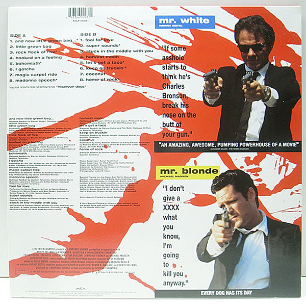 VARIOUS / Reservoir Dogs (Music From The Original Motion Picture