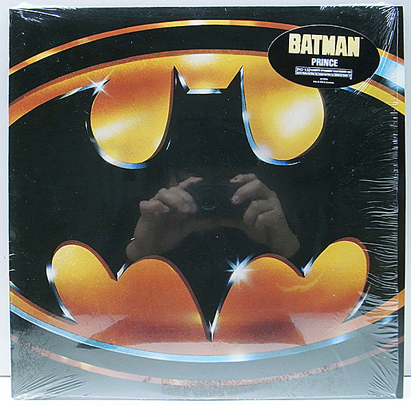 レコードメイン画像：シュリンク＋広告シール!! 極美品 DMM刻印 USオリジナル PRINCE Batman バットマン Soundtrack (Warner Bros.) '89年 稀少 アナログ LP