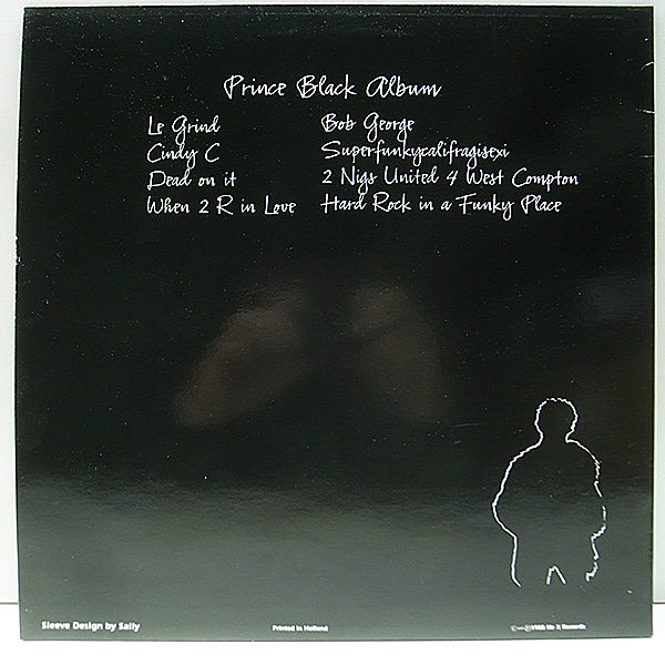 PRINCE / Black Album (LP) / Rikardo Hammond | WAXPEND RECORDS