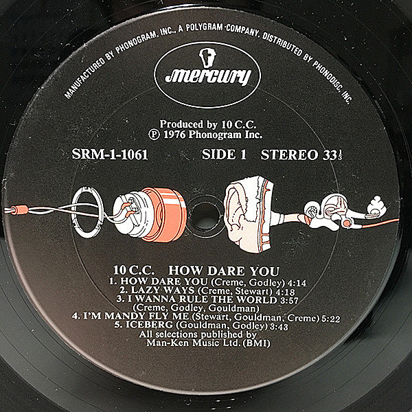 10cc How dare you! レコード 10cc – How Dare You! – Vinyl (Pitman Pressing, Gatefold, LP