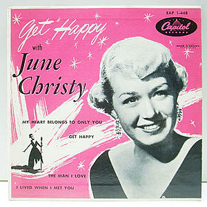 レコード画像：JUNE CHRISTY / Get Happy