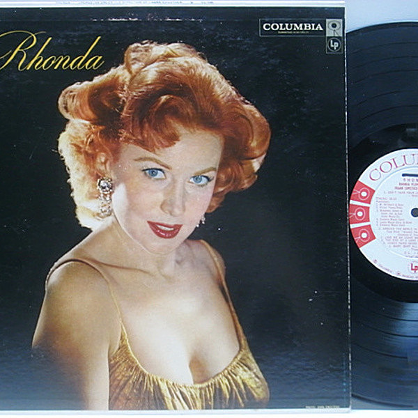 レコードメイン画像：美品 プロモ MONO 6eye オリジナル RHONDA FLEMING Rhonda ('58 Columbia) 1st デビュー作 | 赤毛＆緑眼 テクニカラーの女王
