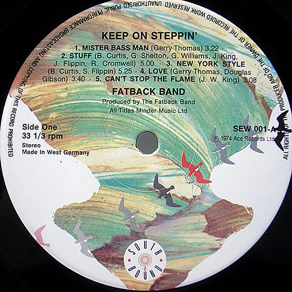 FATBACK BAND / Keep On Steppin' (LP) / Southbound | WAXPEND