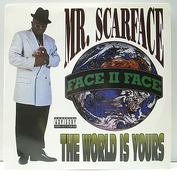 レコードメイン画像：美品!! 2LP USオリジナル SCARFACE The World Is Yours ('93 Rap-A-Lot) サンプリング BOOTSY COLLINS, OHIO PLAYERS ネタ スカーフェイス