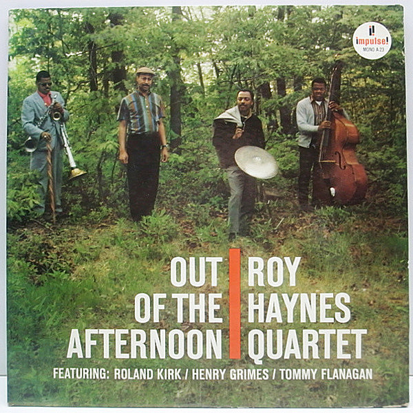 レコードメイン画像：MONO 初回 AM-PAR VANGELDER刻印 完全オリジナル ROY HAYNES Out Of The Afternoon ('62 Impulse A-23) ROLAND KIRK, TOMMY FLANAGAN