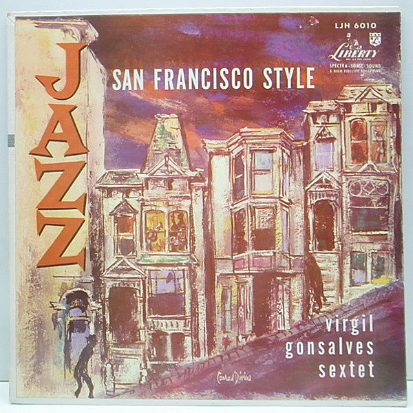 レコードメイン画像：良盤!! MONOオリジ VIRGIL GONSALVES Jazz San Francisco Style