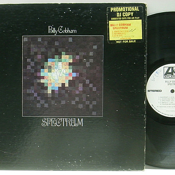 レコードメイン画像：【ドラムブレイク／サンプリング】DJマト 白プロモ USオリジナル BILLY COBHAM Spectrum ディープ・サイケ・ジャズ Jan Hammer ほか