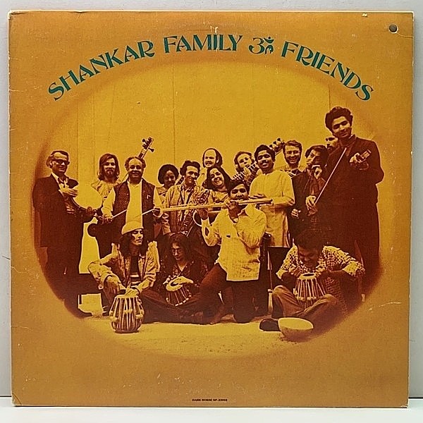 レコードメイン画像：プロモ【SHADOWネタ！RAGAブレイクビーツ】良好!! USオリジナル RAVI SHANKAR FAMILY & FRIENDS ラーガ・インド音楽 GEORGE HARRISON prod