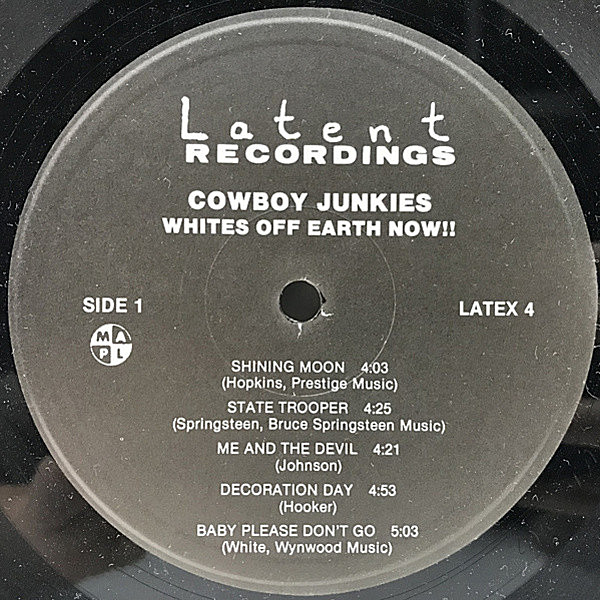 ◾️高音質️USオリジナル盤■COWBOY JUNKIES / カウボーイジャンキ Cowboy Junkies = カウボーイ・ジャンキーズ – Two Lone Figures