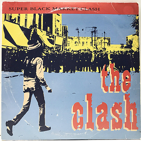 レコードメイン画像：英国 初版 赤ラベル 10インチ LP 3枚組 UKオリジナル THE CLASH Super Black Market Clash ('93 Columbia 474546 1) レア・アナログ