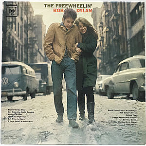 レコード画像：BOB DYLAN / The Freewheelin' Bob Dylan