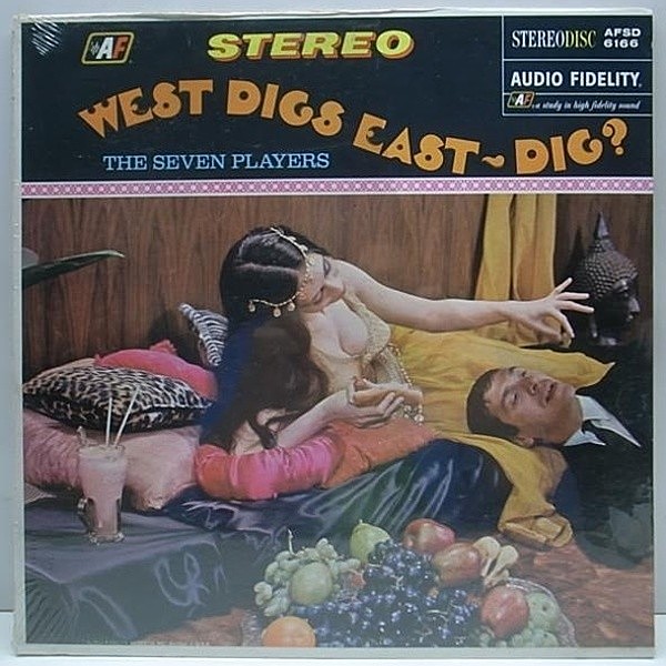 レコードメイン画像：SEALED 未開封 SEVEN PLAYERS West Digs East - Dig 美女ジャケ