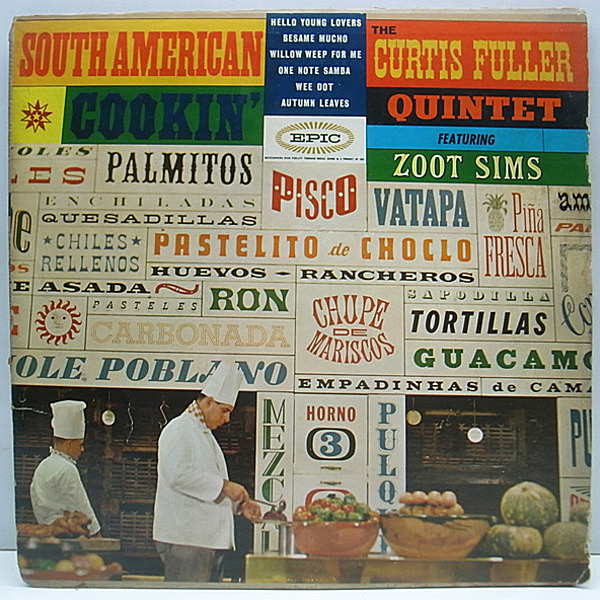 レコードメイン画像：初回 MONO Orig. CURTIS FULLER South American feat. ZOOT SIMS