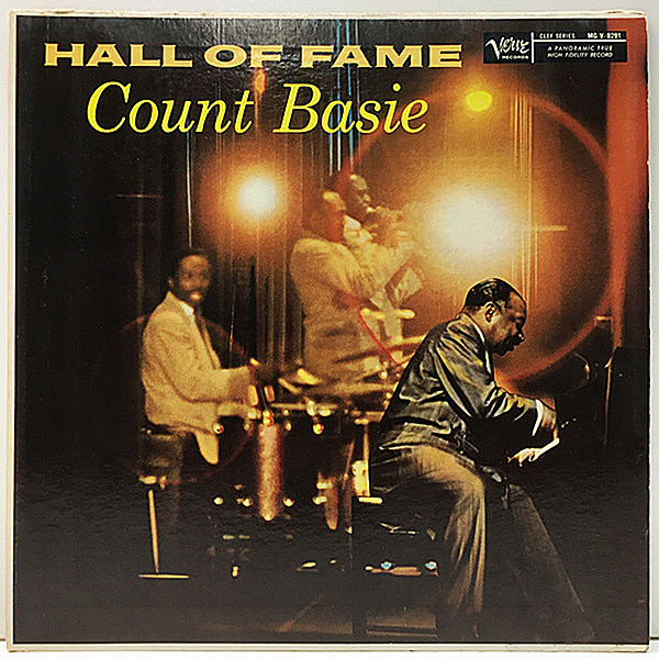 レコードメイン画像：USオリジナル MONO 初版トランペッター 深溝 COUNT BASIE Hall Of Fame (Verve MG V-8291) Joe Newman, Frank Wess, Freddie Greene ほか