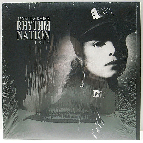 レコードメイン画像：シュリンク付き 美品!! JANET JACKSON Rhythm Nation 1814 ('89 A&M) State Of The World, Love Will Never Do, Escapade ほか JAM & LEWIS