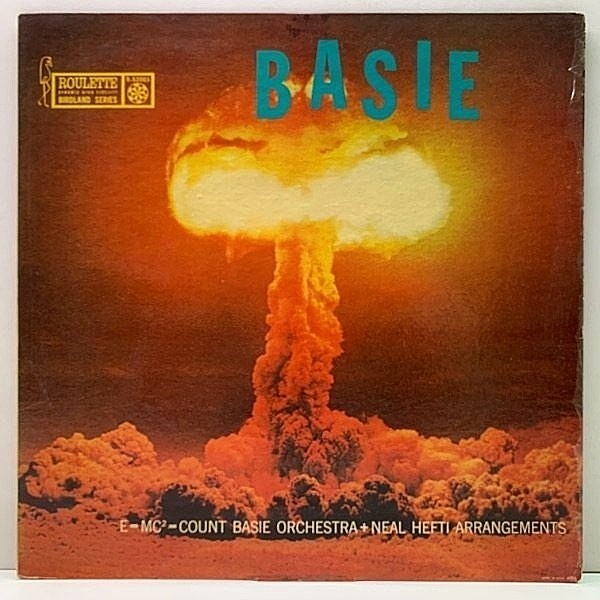 レコードメイン画像：良好!! MONO コーティング付き USオリジナル COUNT BASIE Atomic Basie ('58 Roulette) 第2期黄金時代のベイシー楽団を代表する名盤