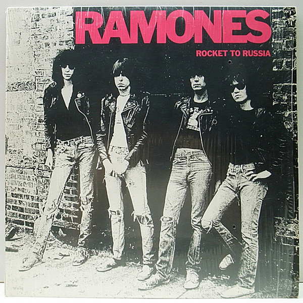 レコードメイン画像：シュリンク美品!! USオリジナル RAMONES Rocket To Russia ('77 Sire) ラモーンズ 傑作3rd. TOMMY RAMONE在籍時のラスト作