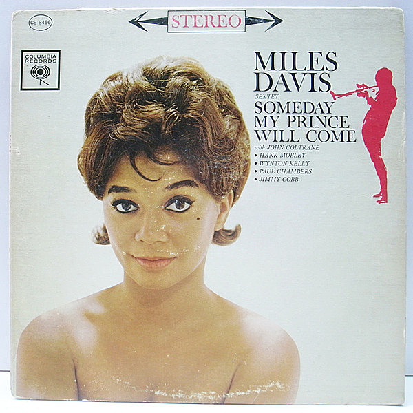 レコードメイン画像：激レア【CBS印刷無し】6eye USオリジナル MILES DAVIS Someday My Prince Will Come (Columbia CS 8456) JOHN COLTRANE, WYNTON KELLY ほか