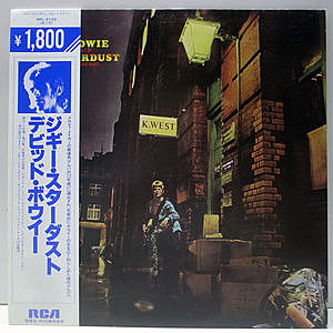 レコード画像：DAVID BOWIE / The Rise And Fall Of Ziggy Stardust And The Spiders From Mars