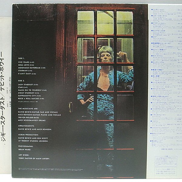 DAVID BOWIE / The Rise And Fall Of Ziggy Stardust And The Spiders
