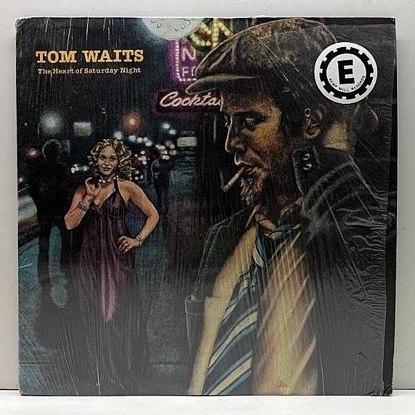 レコードメイン画像：シュリンク良好!! 初版 W無し 7E規格 USオリジナル TOM WAITS The Heart Of Saturday Night ('74 Asylum) トム・ウェイツ 土曜日の夜 LP