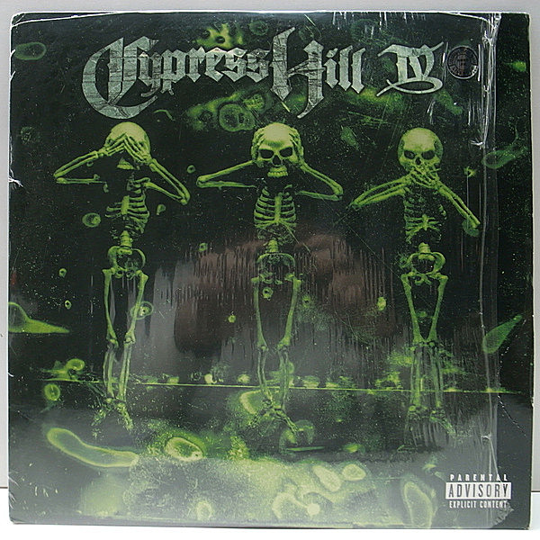 レコードメイン画像：シュリンク付 良品!! 2LP USオリジナル CYPRESS HILL IV ('98 Ruffhouse) MC EIHT参加 Prelude To A Come Up, Tequila Sunrise 他 DJ MUGGS