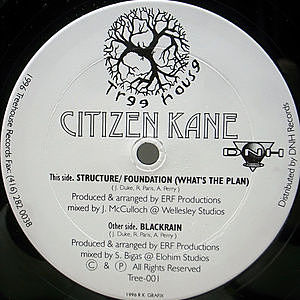 レコード画像：CITIZEN KANE / Structure / Foundation (What's The Plan)