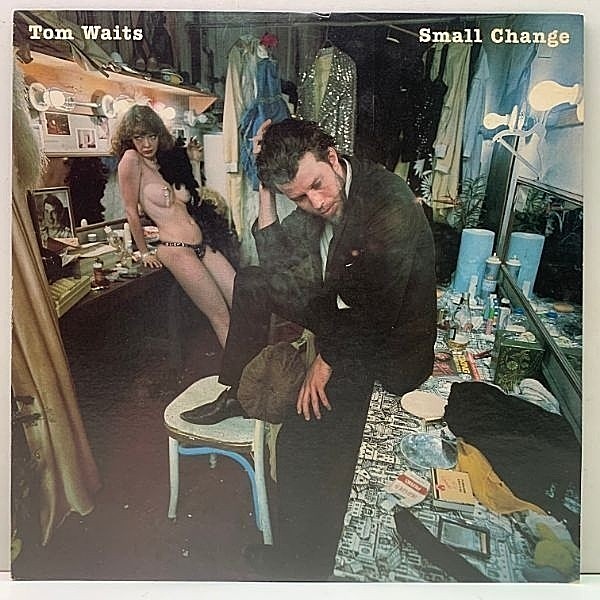 レコードメイン画像：美品 LP トム・ウェイツ／スモール・チェンジ TOM WAITS Small Change ('76 Asylum) 感動の名曲 Tom Traubert's Blues | SHELLY MANNE参加