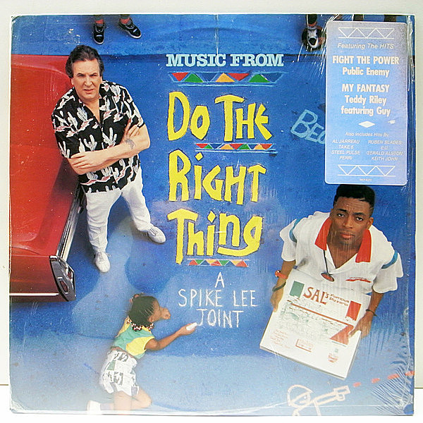 レコードメイン画像：シュリンク+ハイプステッカー 美品!! USオリジナル VARIOUS Music From Do The Right Thing ('89 Motown) PUBLIC ENEMY 他 O.S.T. LP
