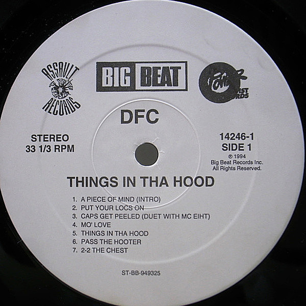 DFC / Things In Tha Hood (LP) / Assault | WAXPEND RECORDS