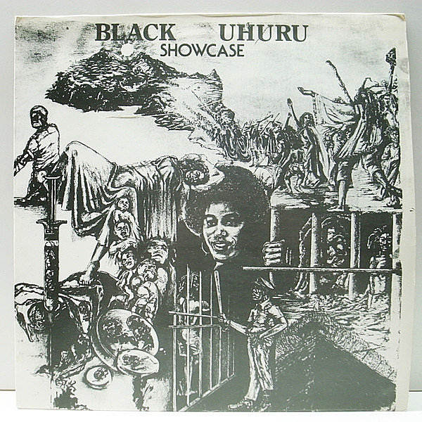 レコードメイン画像：JAMAICA オリジナル BLACK UHURU Showcase ('79 Taxi) Guess Who Is Coming To Dinner, Plastic Smile 他 ブラック・ウフル SLY&ROBBIE LP