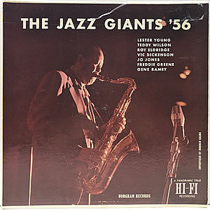 レコード画像：JAZZ GIANTS '56 / LESTER YOUNG / The Jazz Giants '56