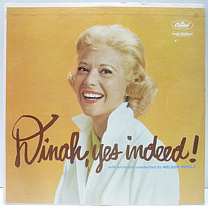 レコード画像：DINAH SHORE / Dinah, Yes Indeed!