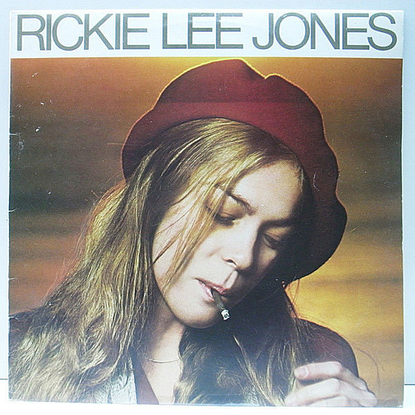 レコードメイン画像：【マシン打ちマト1・2】美盤!! ペラ・バーコード無し USオリジナル RICKIE LEE JONES Same／1st デビュー ('79 Warner) 半円リムの珍プレス